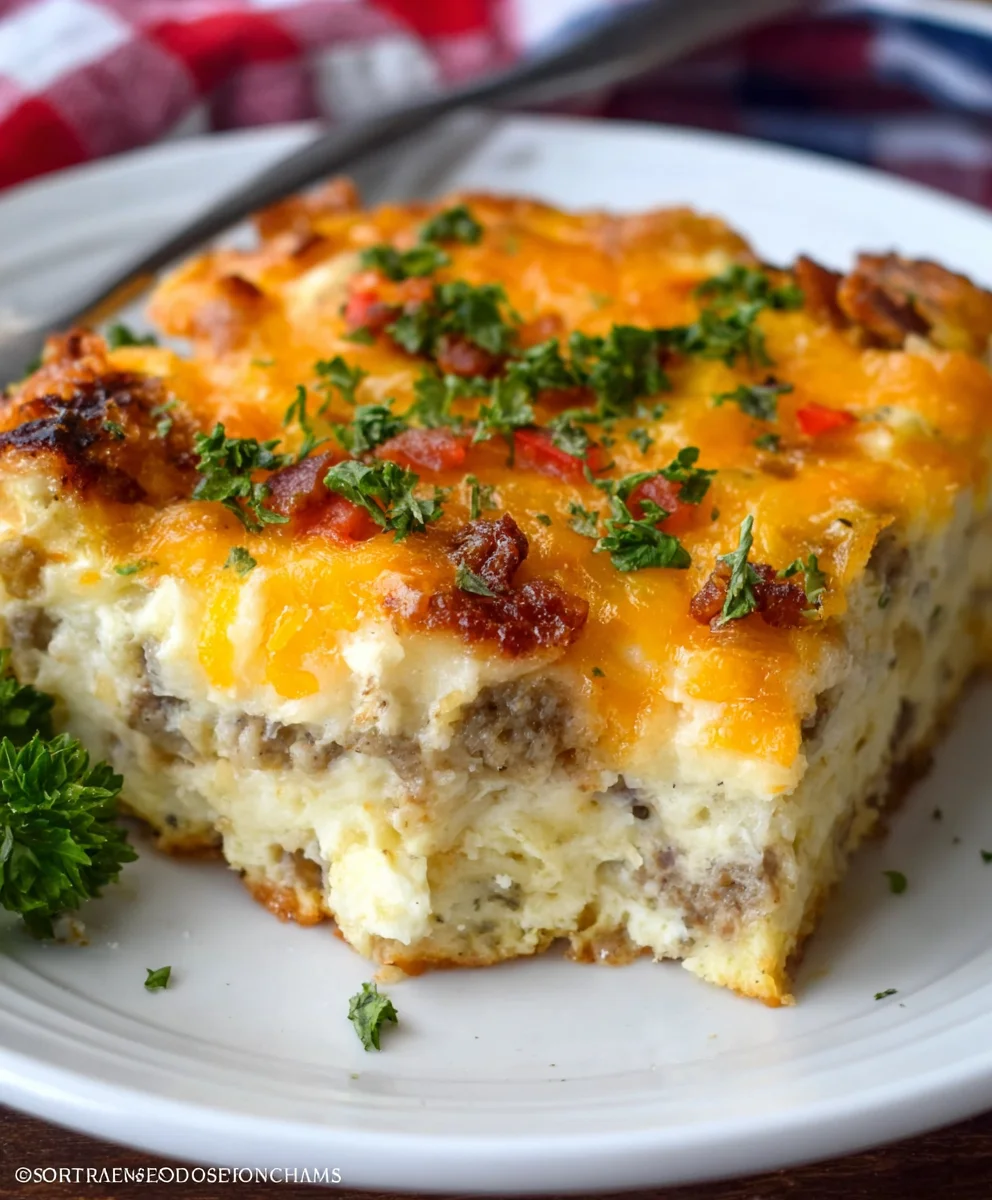 Pioneer Woman Beef Breakfast Casserole - Easy & Delicious