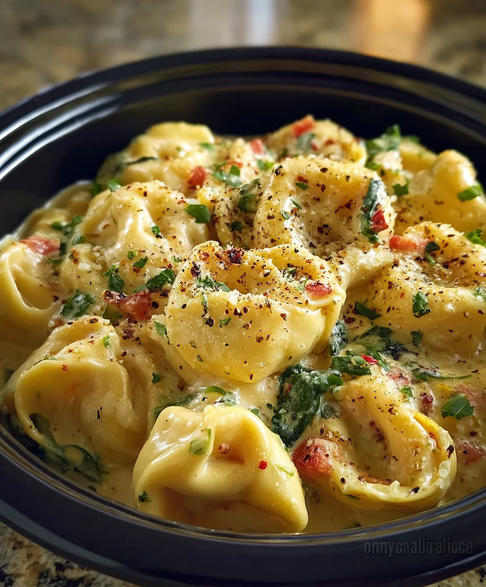 Easy Creamy Tortellini Recipe-Delicious & Quick Dinner