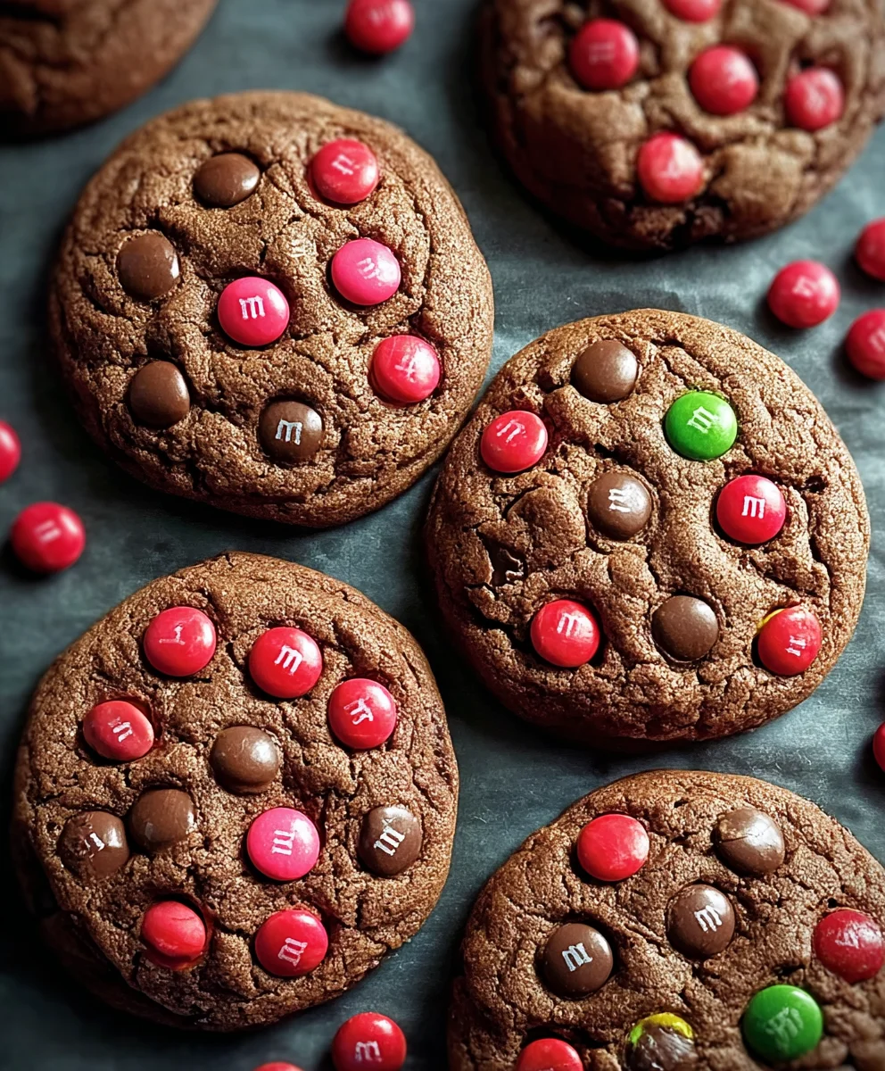 Best Chocolate M&M Cookies Recipe- Easy & Chewy