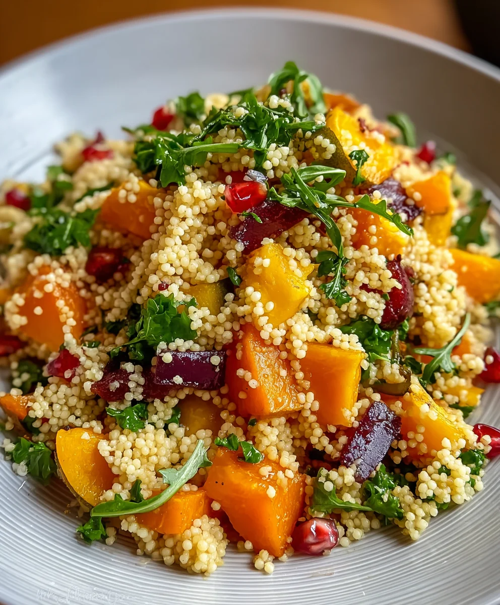 Autumn Couscous Salad - Hearty & Delicious Fall Meal