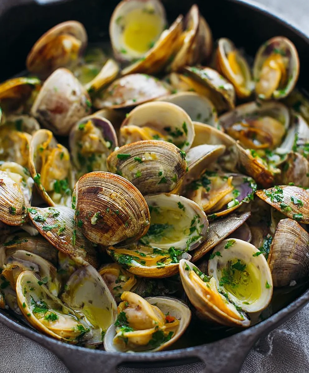 Garlic Butter Clams Recipe - Quick & Easy Seafood Delight