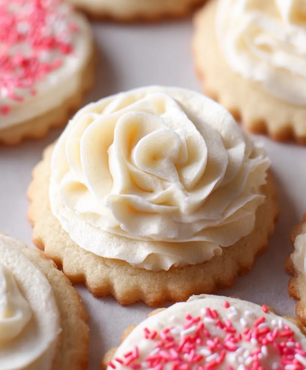 Buttercream Sugar Cookies- The Ultimate Sweet Treat