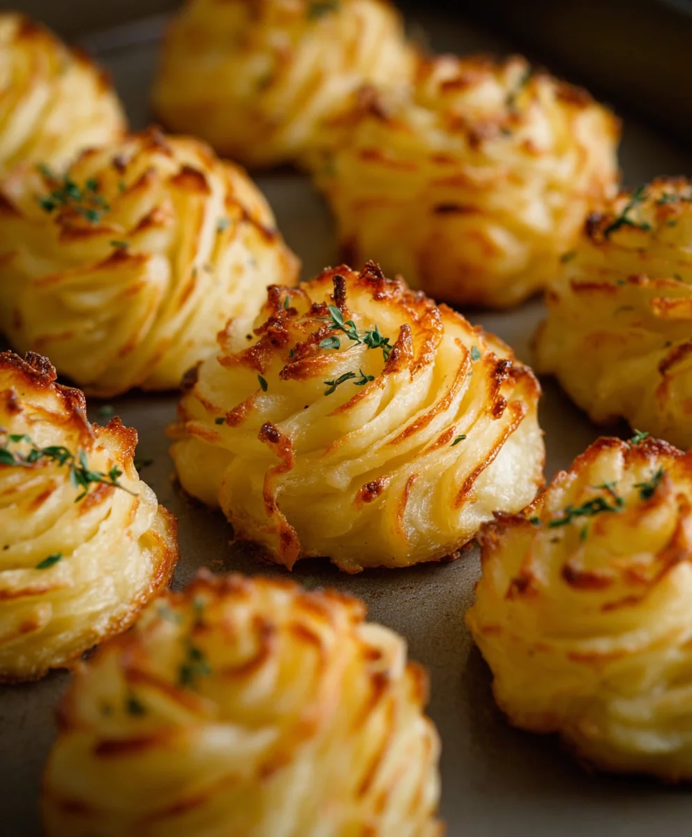 Creamy Duchess Potatoes-Elegant Potato Side Dish