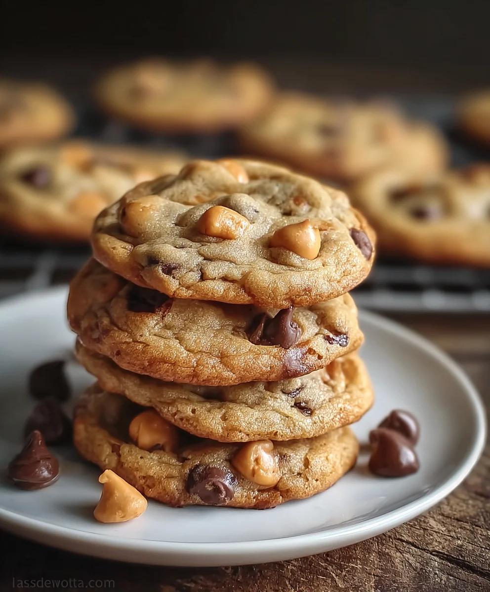 Gooey Chocolate Chip Butterscotch Cookie Recipe