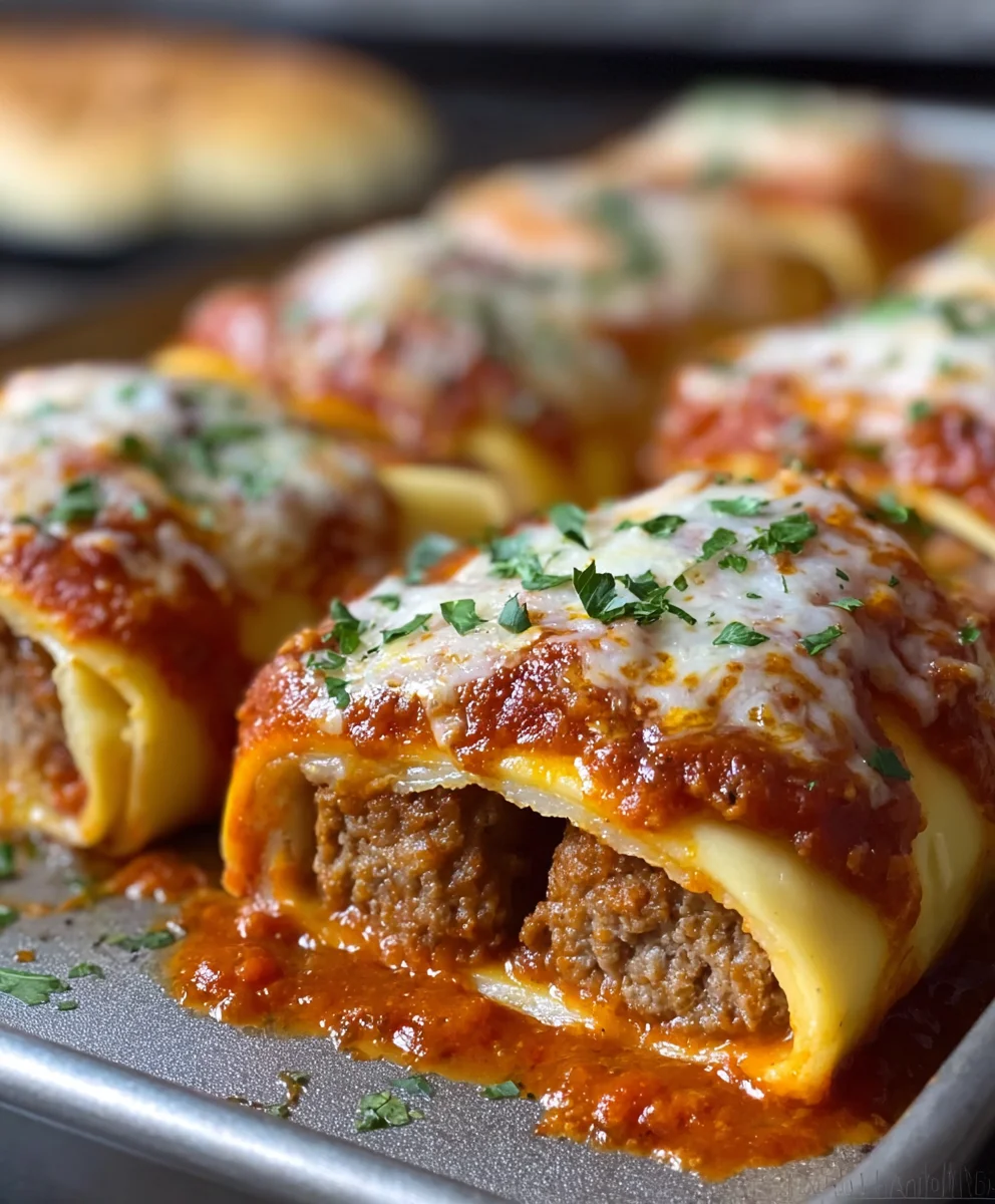 Easy Beef Meatball Roll-Ups Recipe