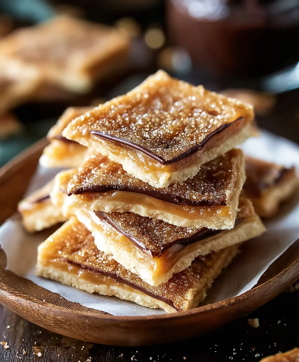 Easy Churro Saltine Toffee - Simple Sweet Treat