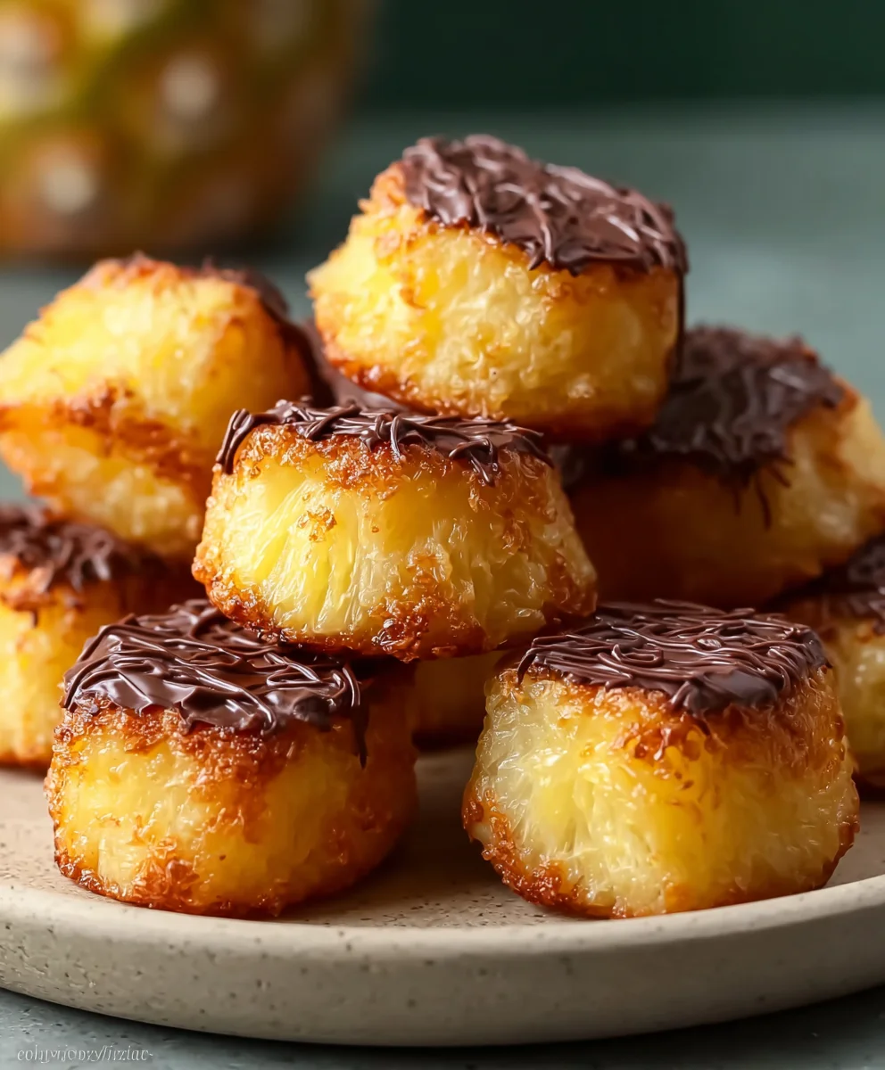 Sweet Pineapple Bites-Easy Dessert Recipe