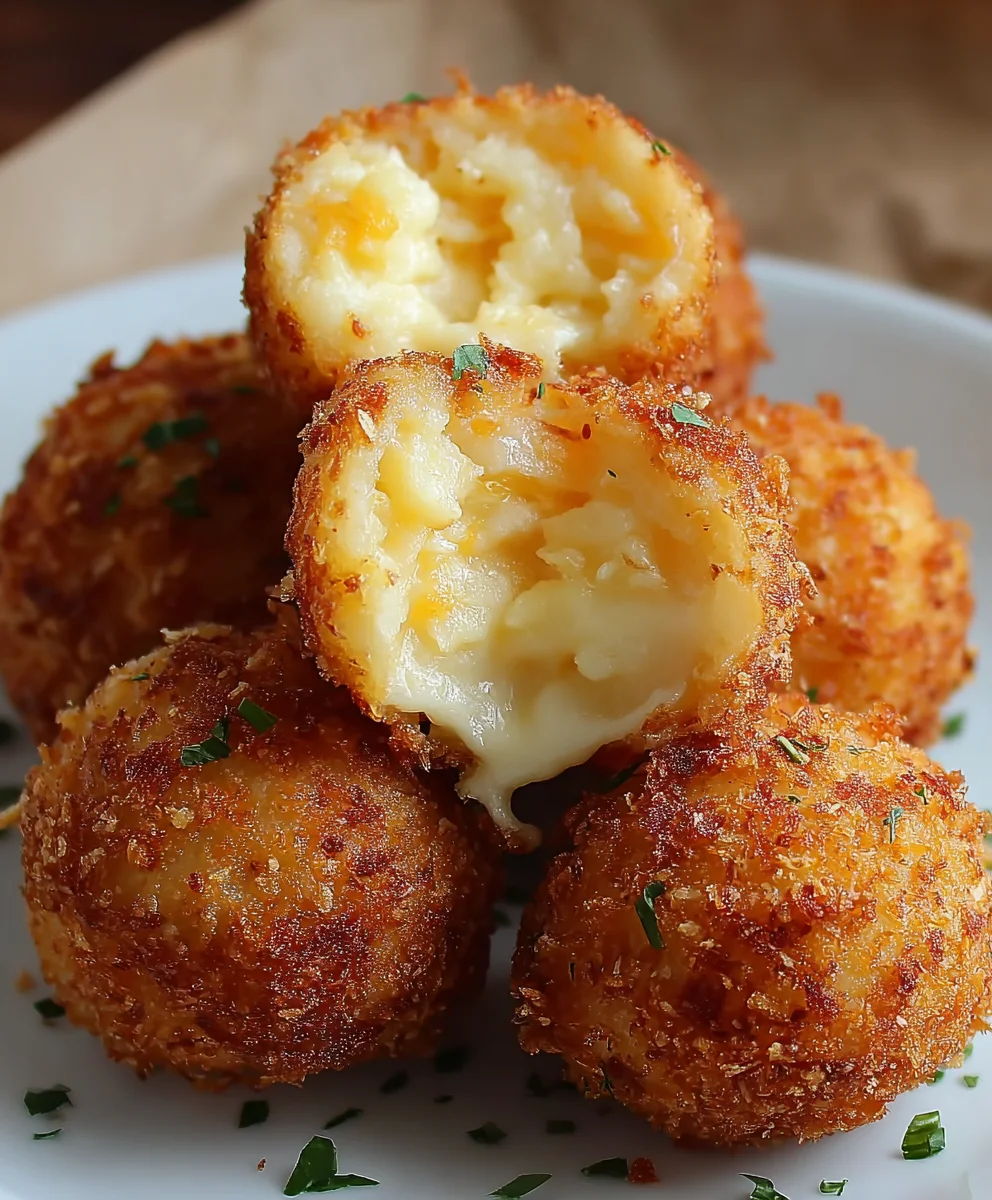 Cheesy Potato Balls Recipe- Easy Appetizer Delight