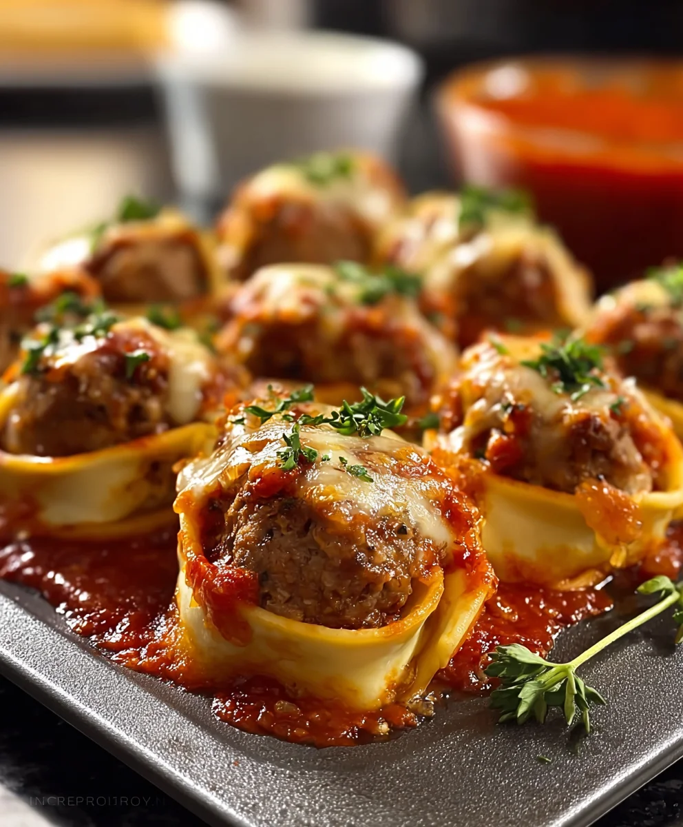 Easy Beef Meatball Roll-Ups Recipe-Family Favorite