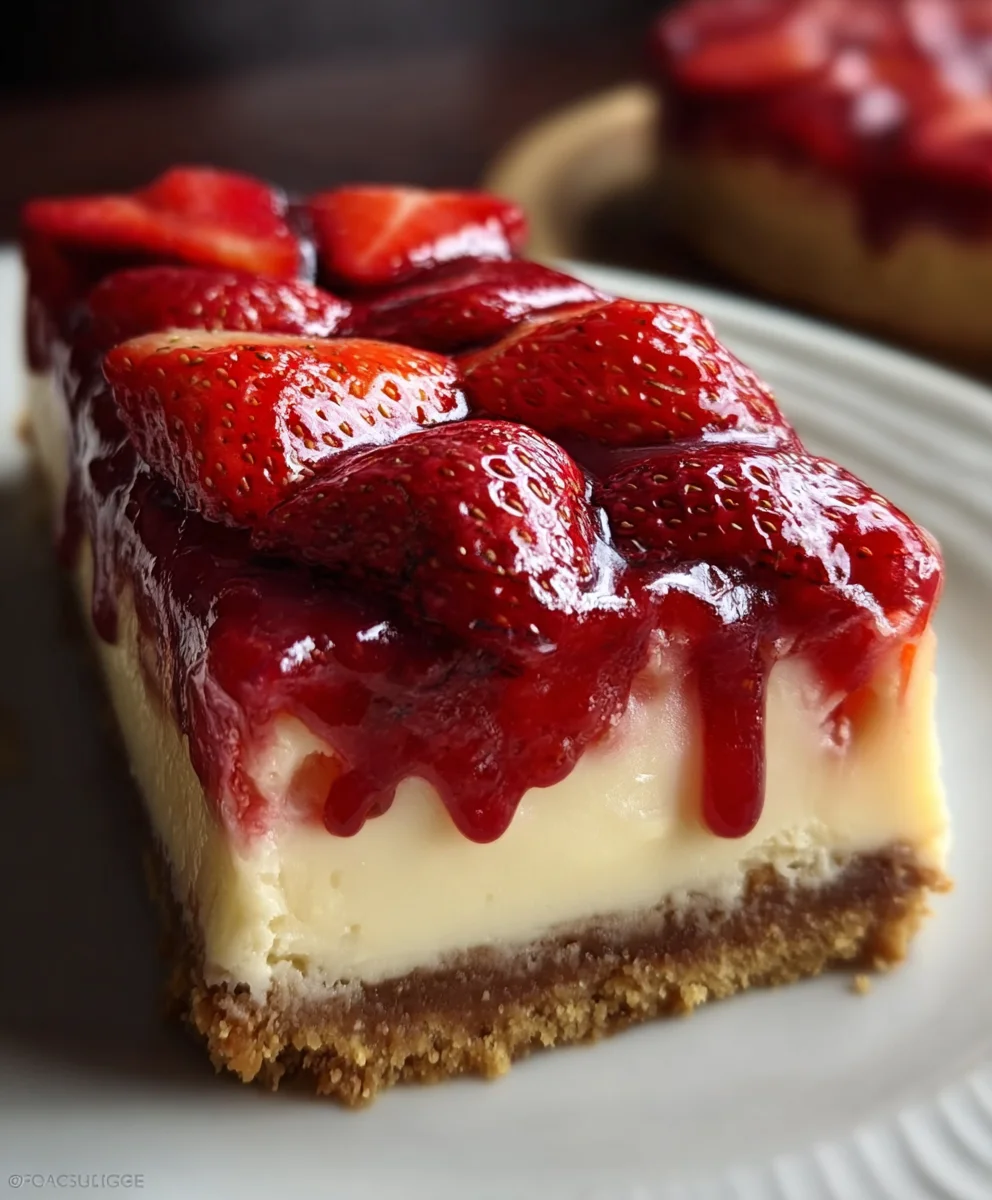 Decadent Strawberry Cheesecake Recipe-Easy Homemade Dessert