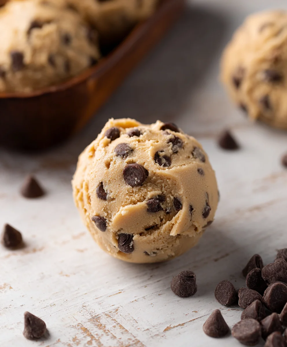 Easy Edible Chocolate Chip Cookie Dough Recipe