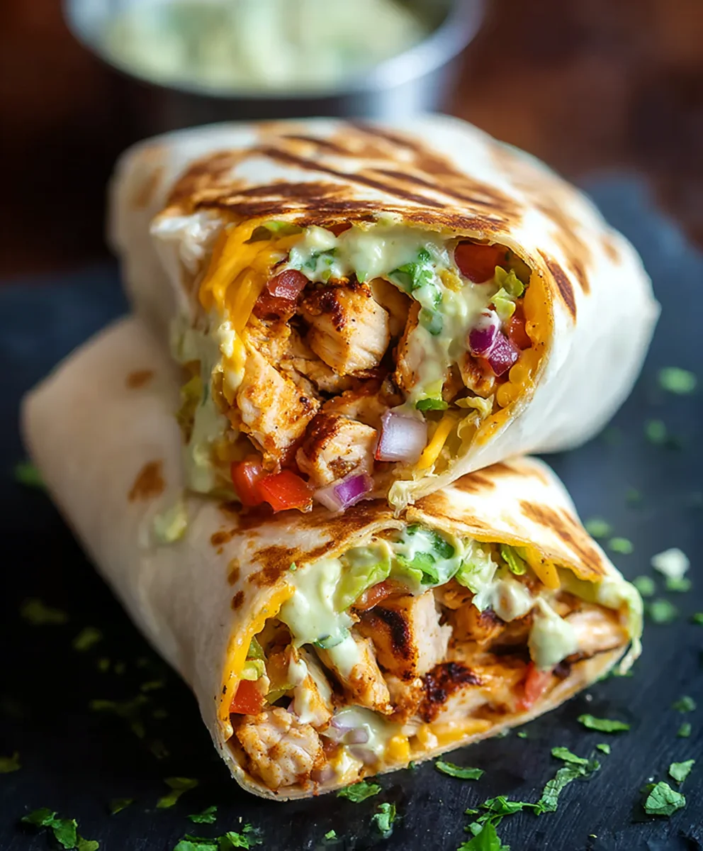 Chipotle Ranch Grilled Beef Burrito - Flavor Burst