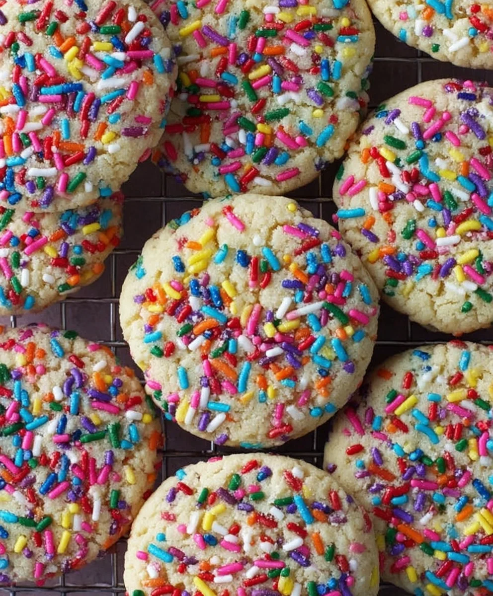 Easy Sprinkle Cookies Recipe - Fun & Festive Treats