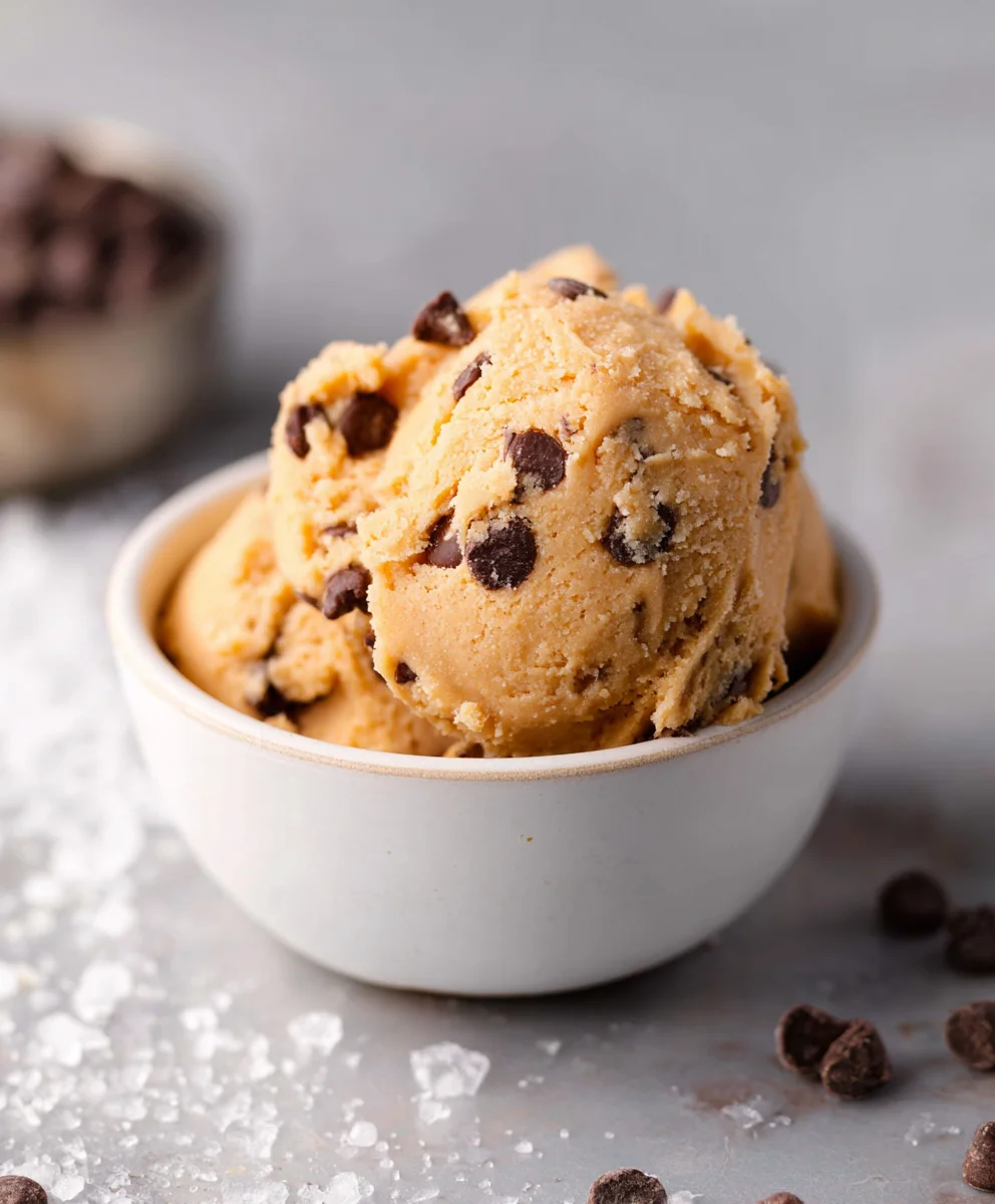 Easy Edible Chocolate Chip Cookie Dough Recipe