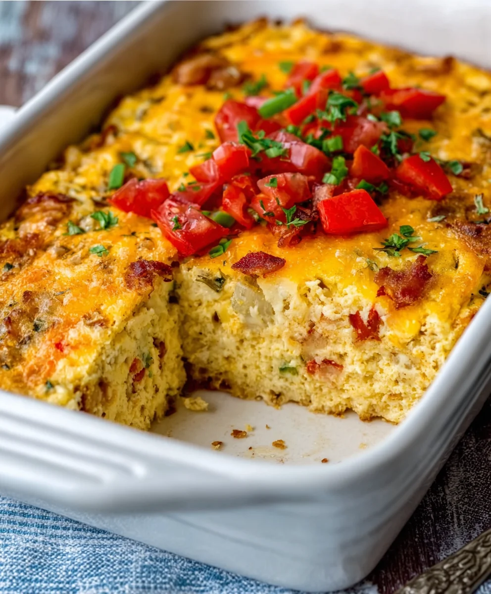Pioneer Woman Breakfast Casserole-Hearty Beef & Egg Bake