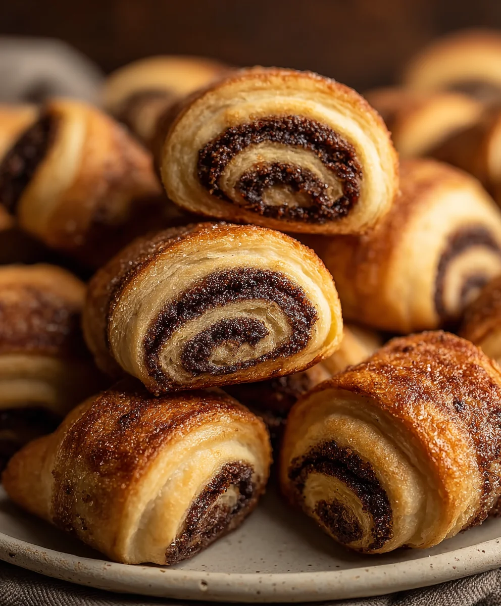 Decadent Chocolate Rugelach-Easy Jewish Pastry Recipe
