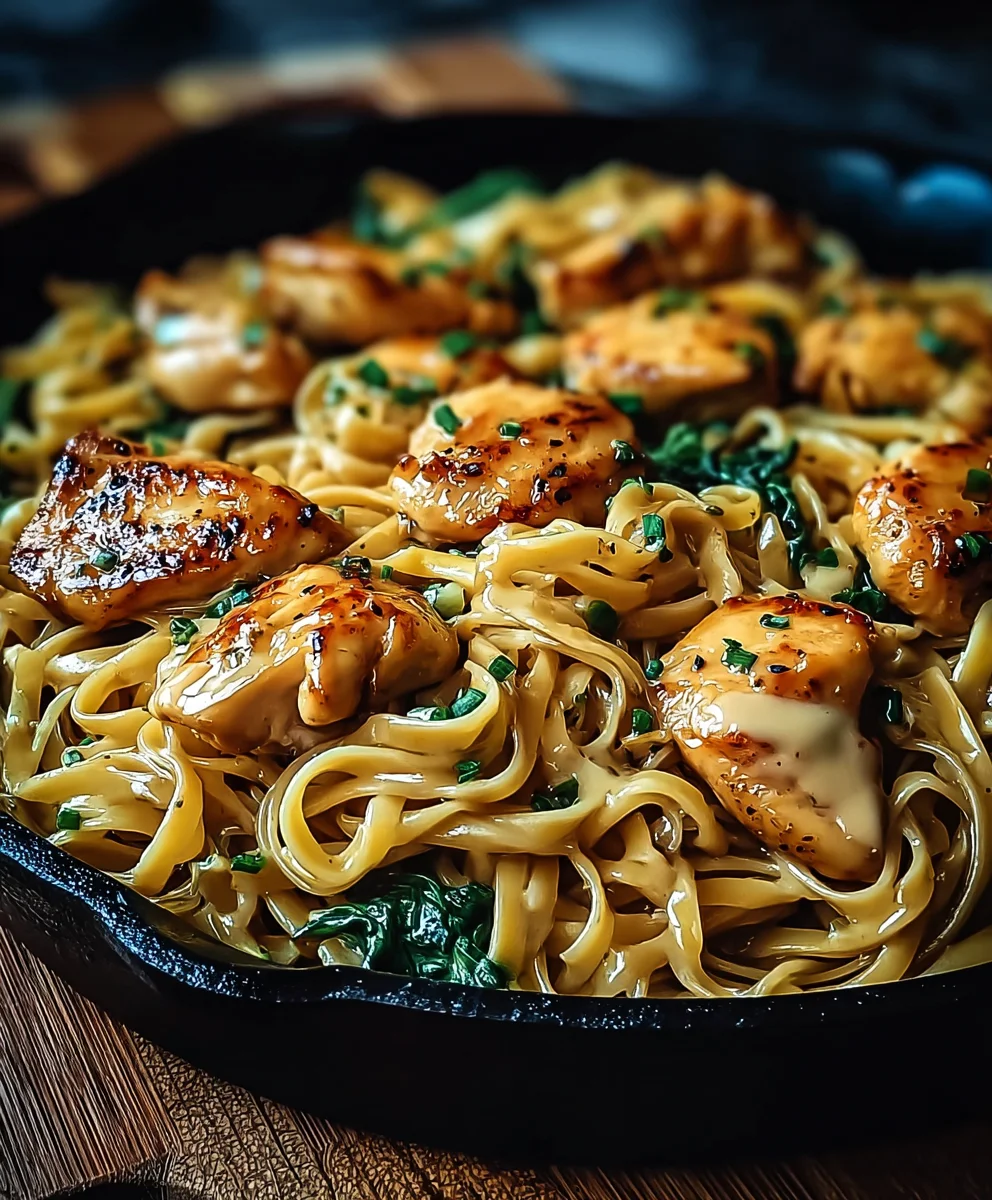 Easy One Pan Chicken Noodles Dinner Recipe