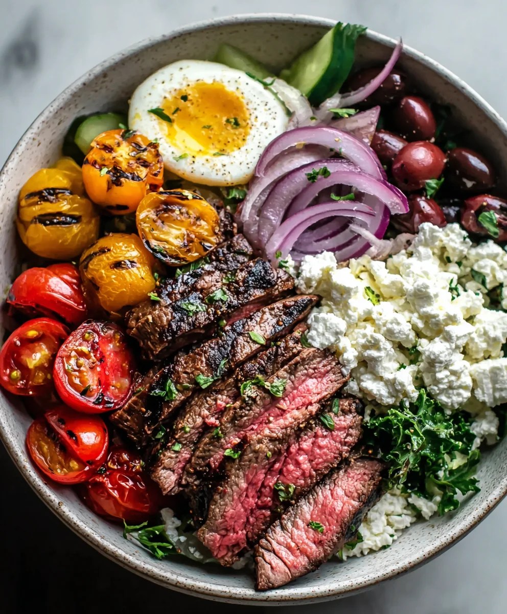 Mediterranean Beef Bowl Recipe- Flavorful & Easy