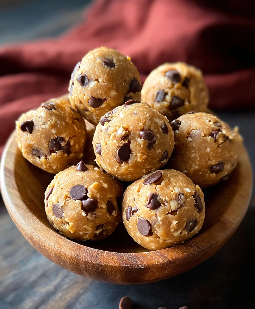 No-Bake Chickpea Cookie Bites-Easy Delicious Treats