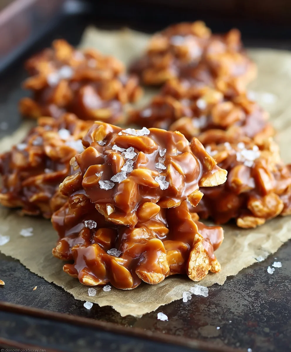 Easy Caramel Clusters - Quick Sweet Treat Recipe