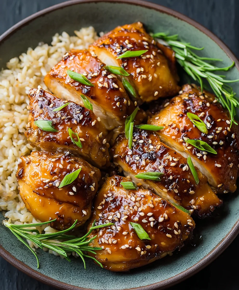 Easy Honey Garlic Chicken Recipe-Quick Dinner Idea