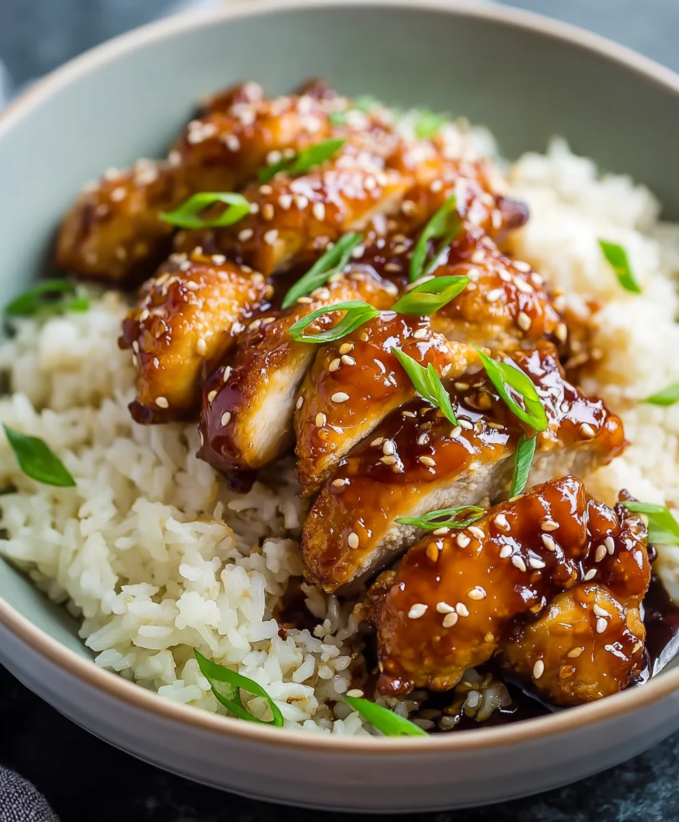 Easy Honey Garlic Chicken Recipe-Quick Dinner Idea