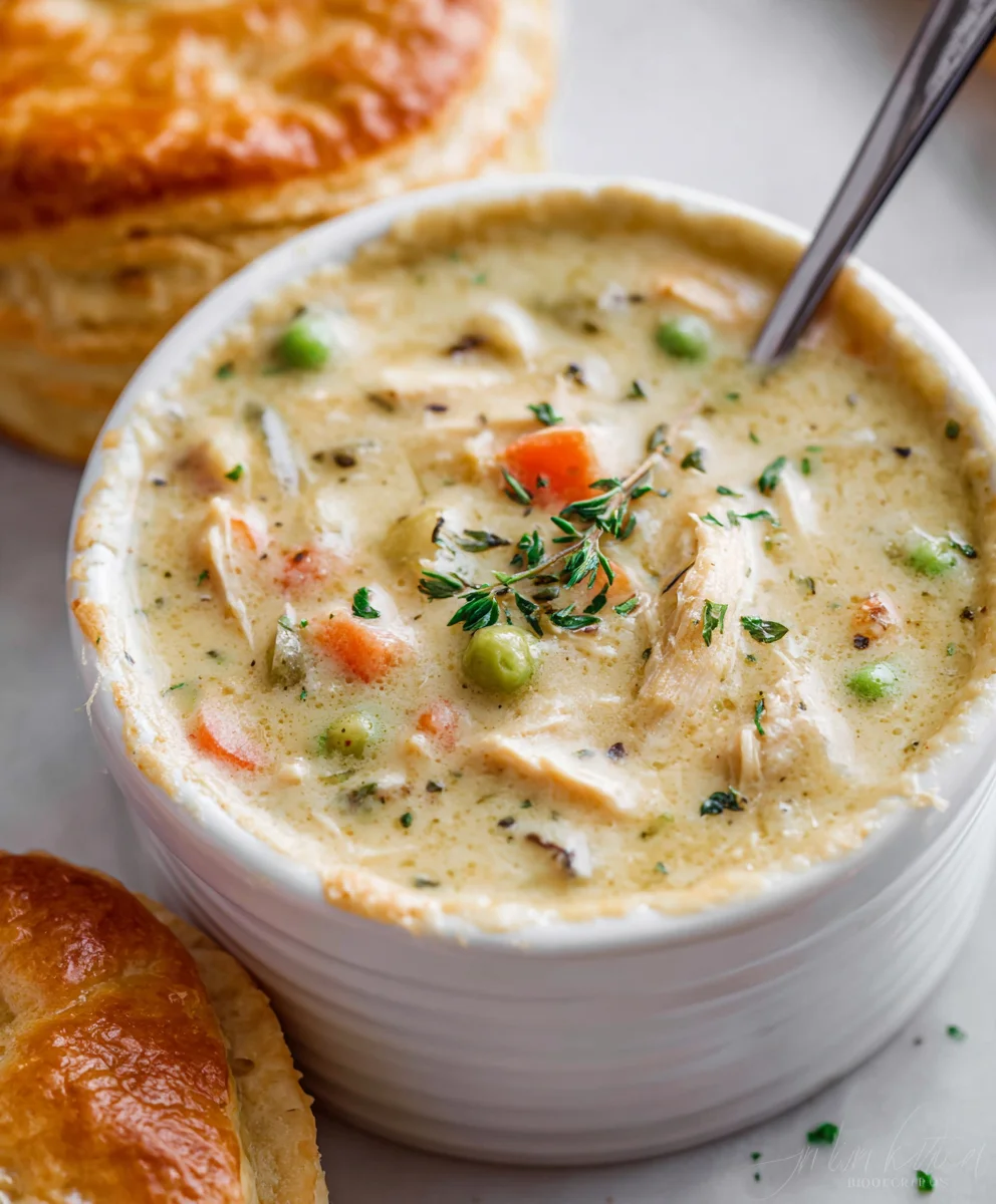 Easy Chicken Pot Pie Soup Recipe - Comfort Food