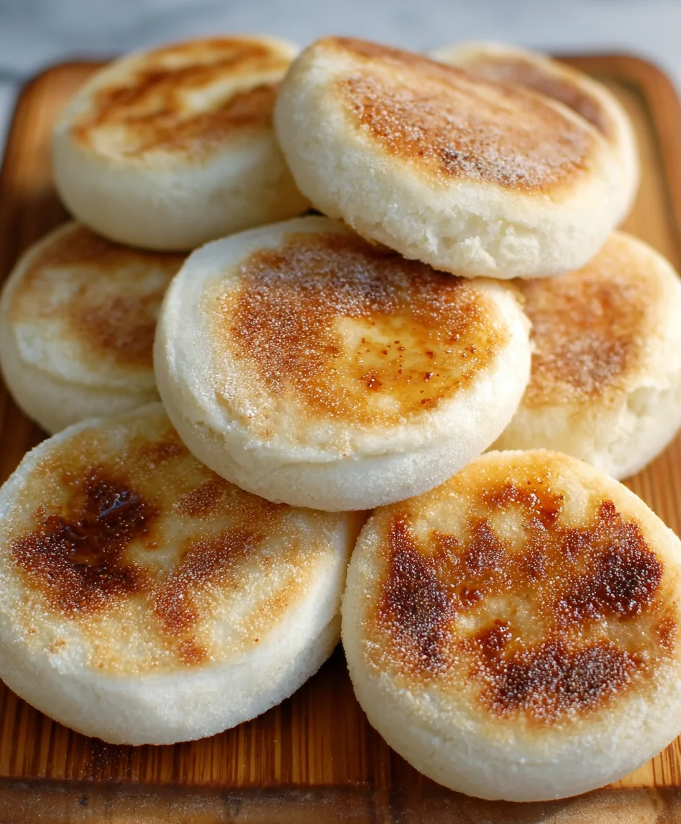 Easy Homemade English Muffins - Step by Step Guide