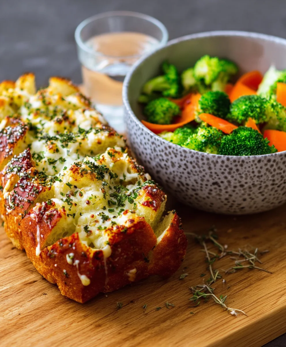 Ultimate Cheesy Garlic Bread Recipe - Crispy