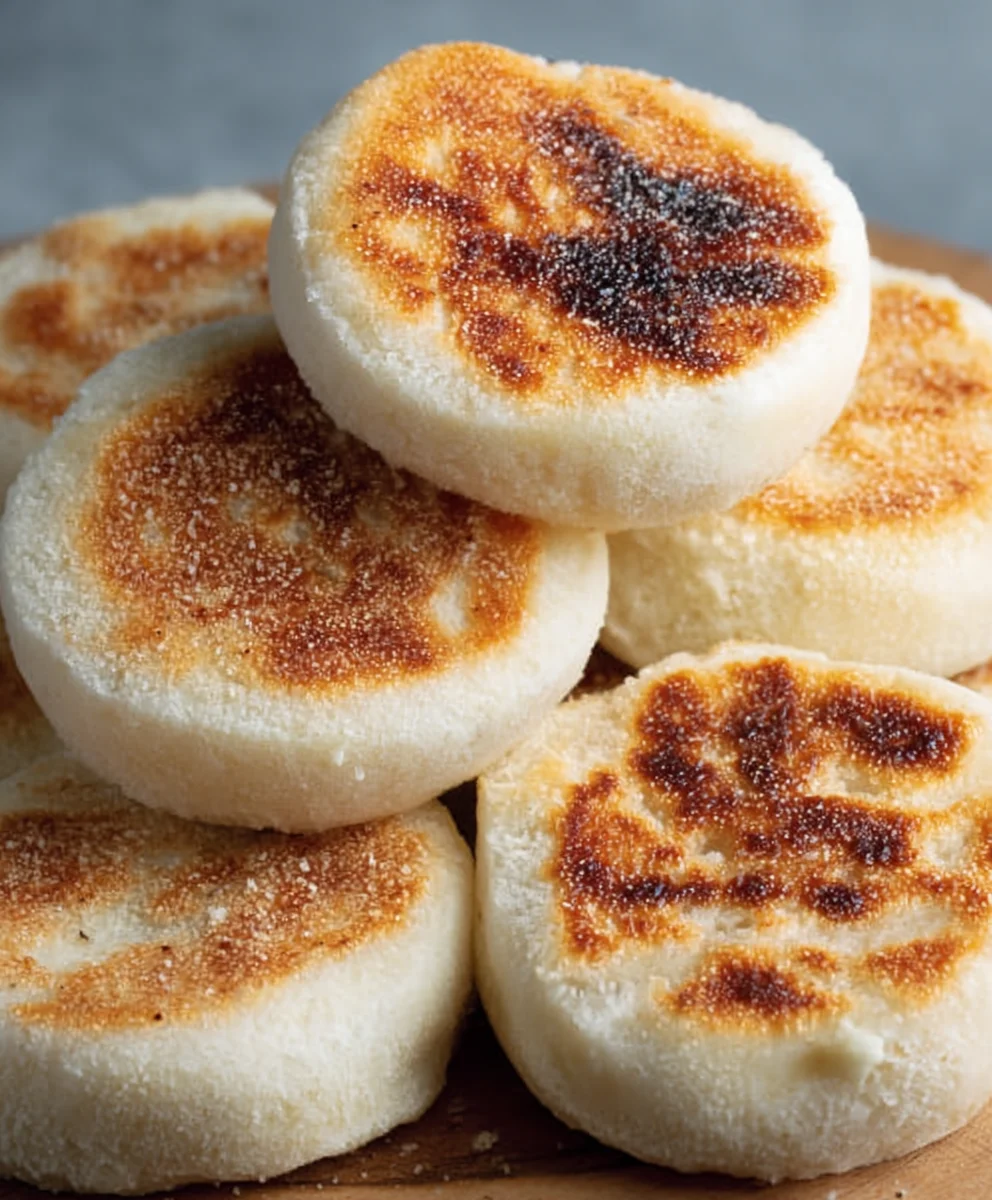 Easy Homemade English Muffins-Step-by-Step Recipe