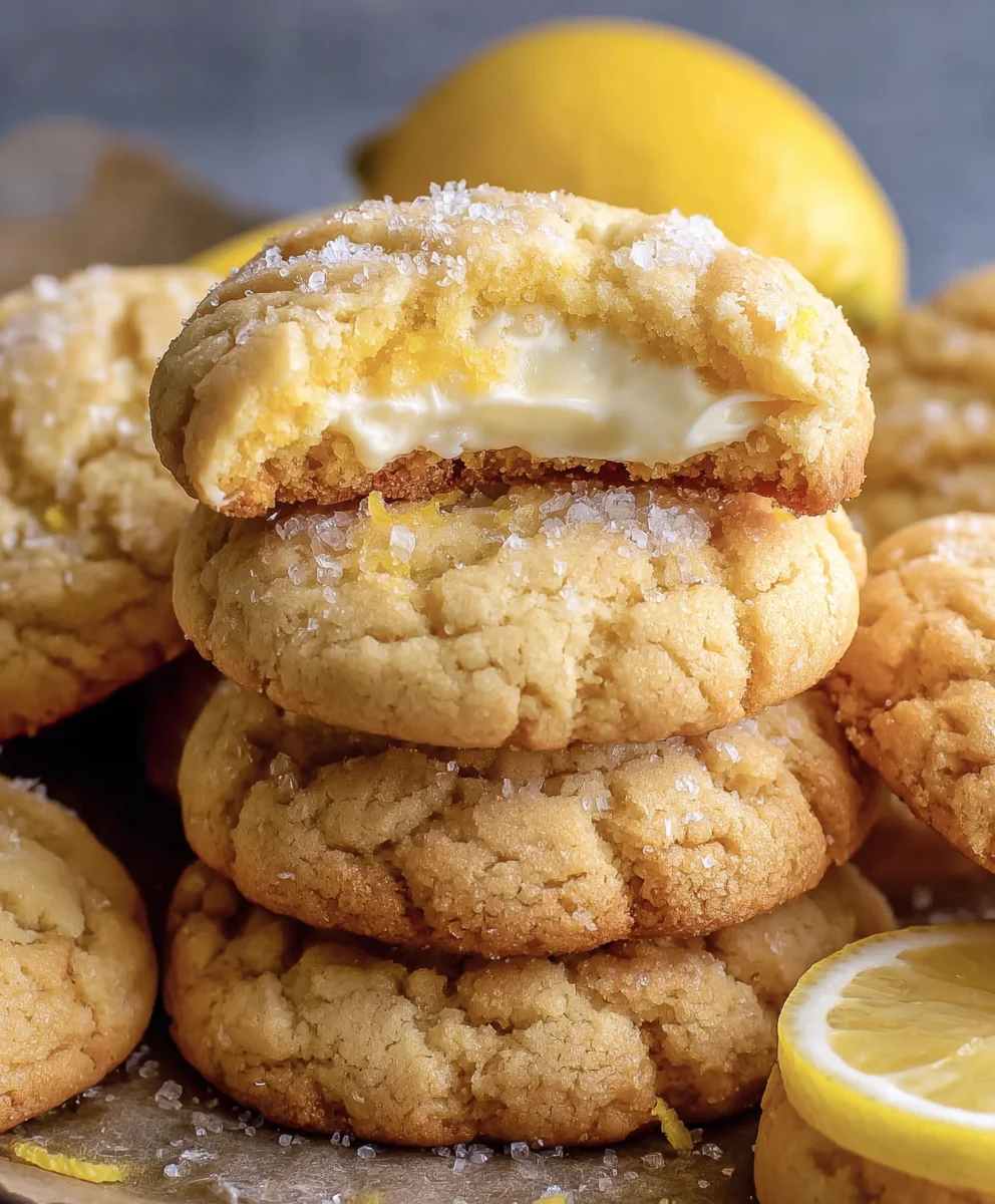 Lemon Cheesecake Cookies - Easy & Delicious Treat