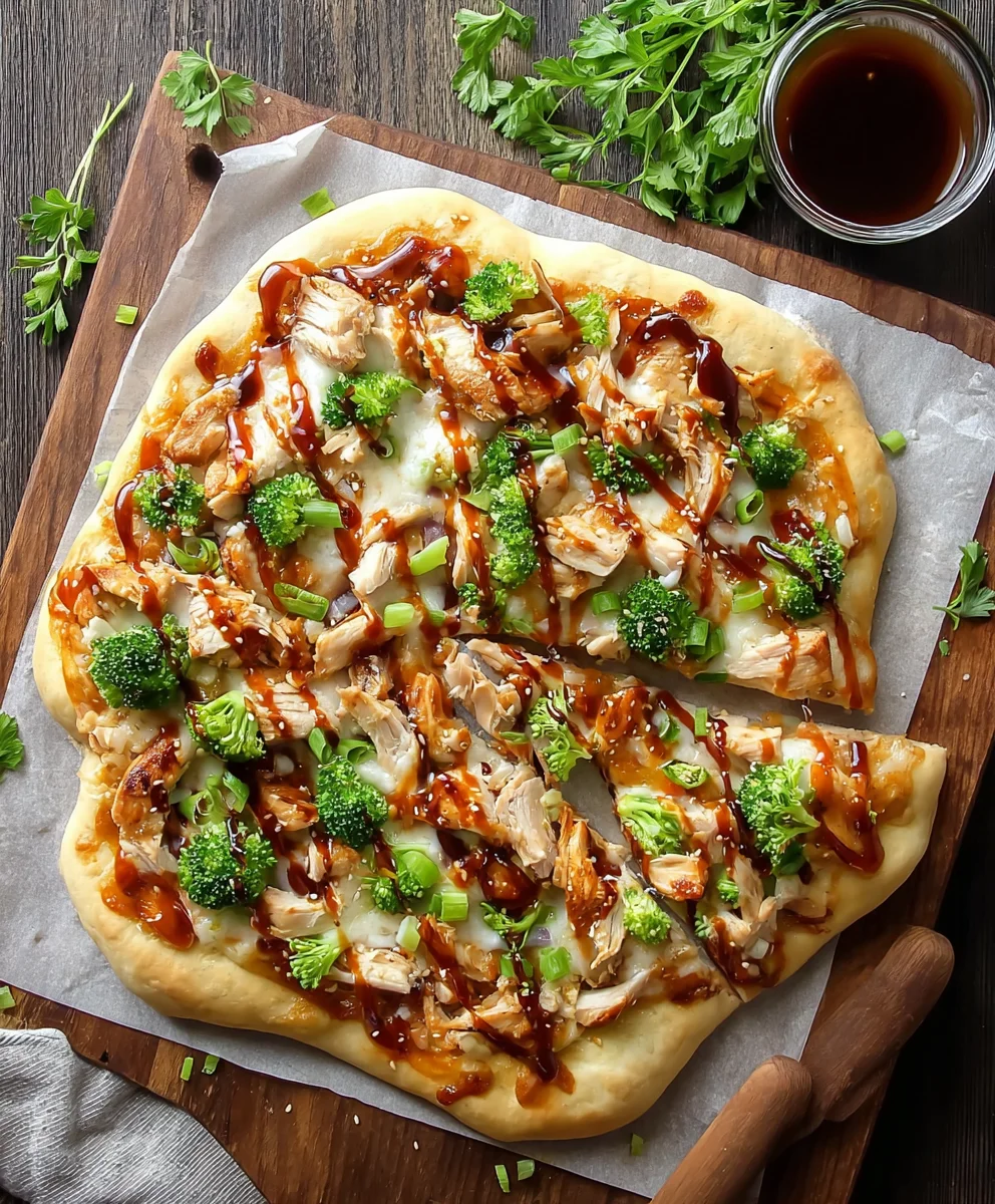 Easy Teriyaki Chicken Pizza Recipe-Quick Dinner Idea