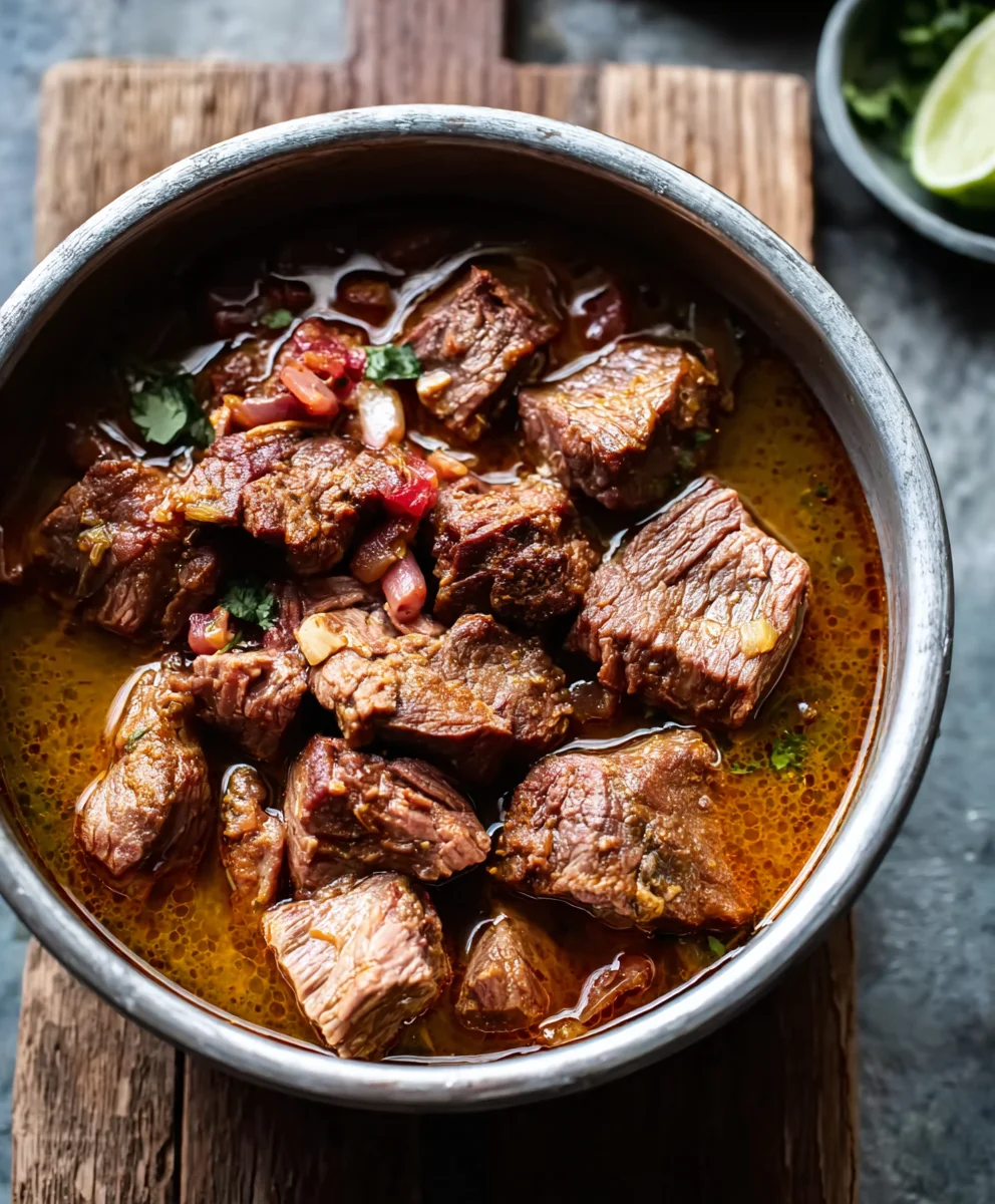 Authentic Carne en su Jugo-Flavorful Beef Stew