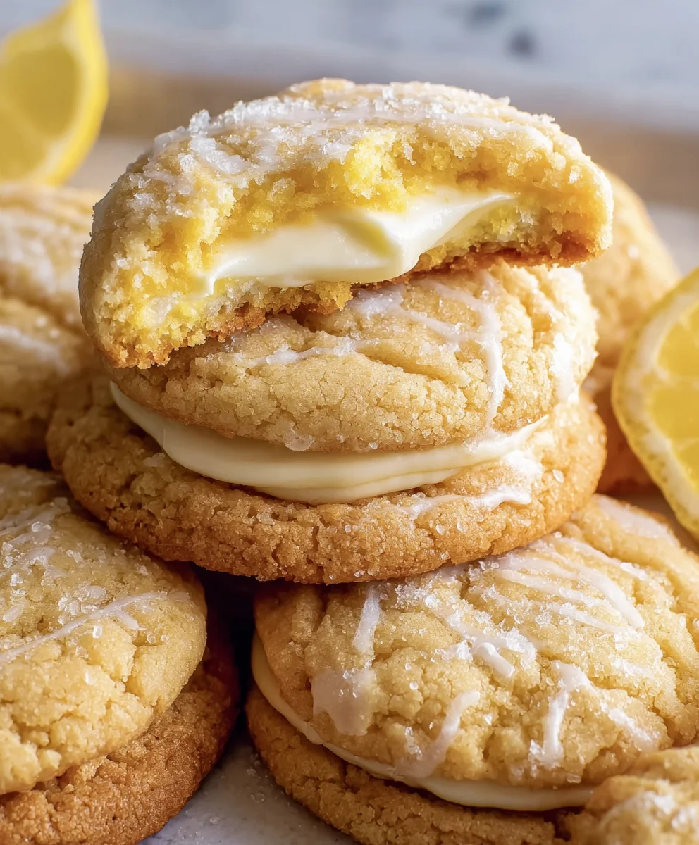 Lemon Cheesecake Cookies - Easy & Delicious Treat