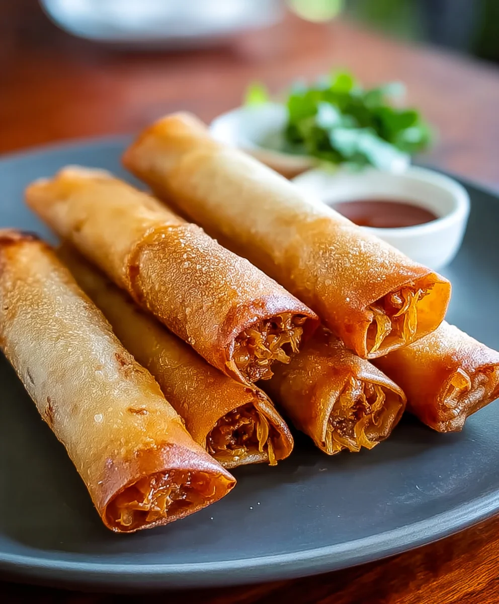 Savory Beef Lumpia Recipe- Crispy Filipino Rolls