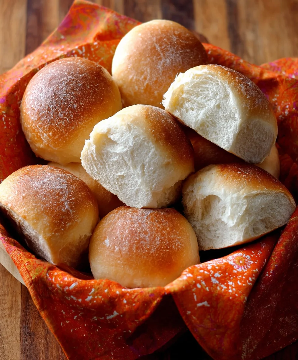 Easy French Bread Dinner Rolls-Soft & Fluffy