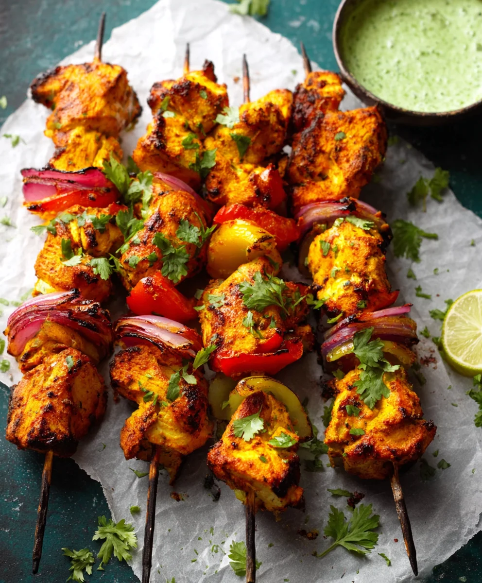 Easy Chicken Tikka Kebab Recipe-Flavorful Grilling