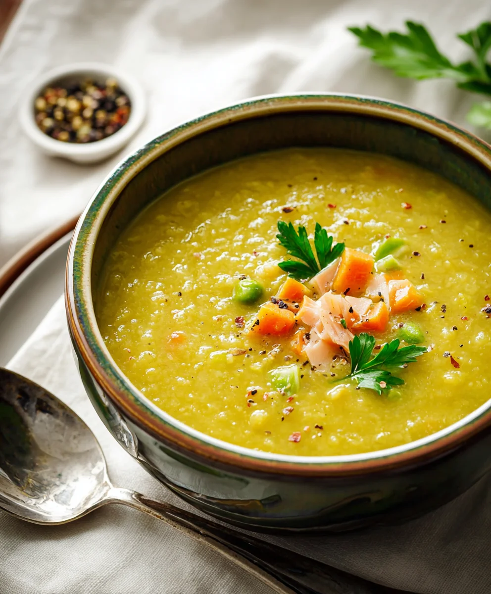 Classic Split Pea Soup - Hearty & Delicious