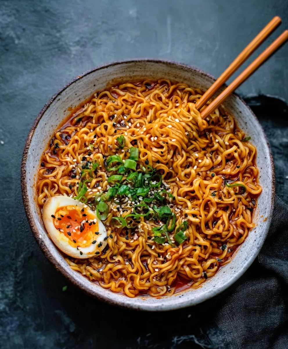 Easy Saucy Ramen Noodles - Quick & Flavorful Recipe