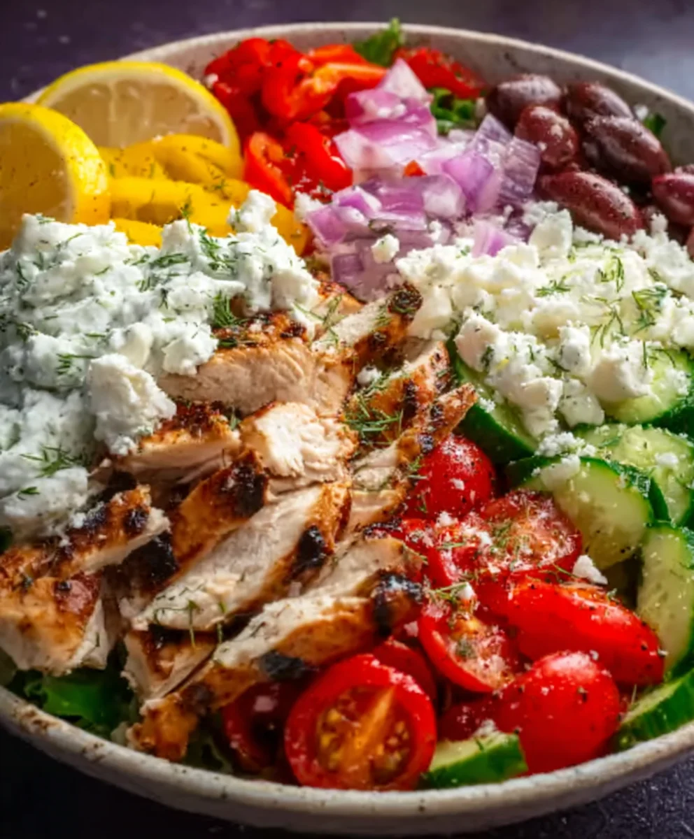 Easy Greek Chicken Bowls - Flavorful Mediterranean Meal