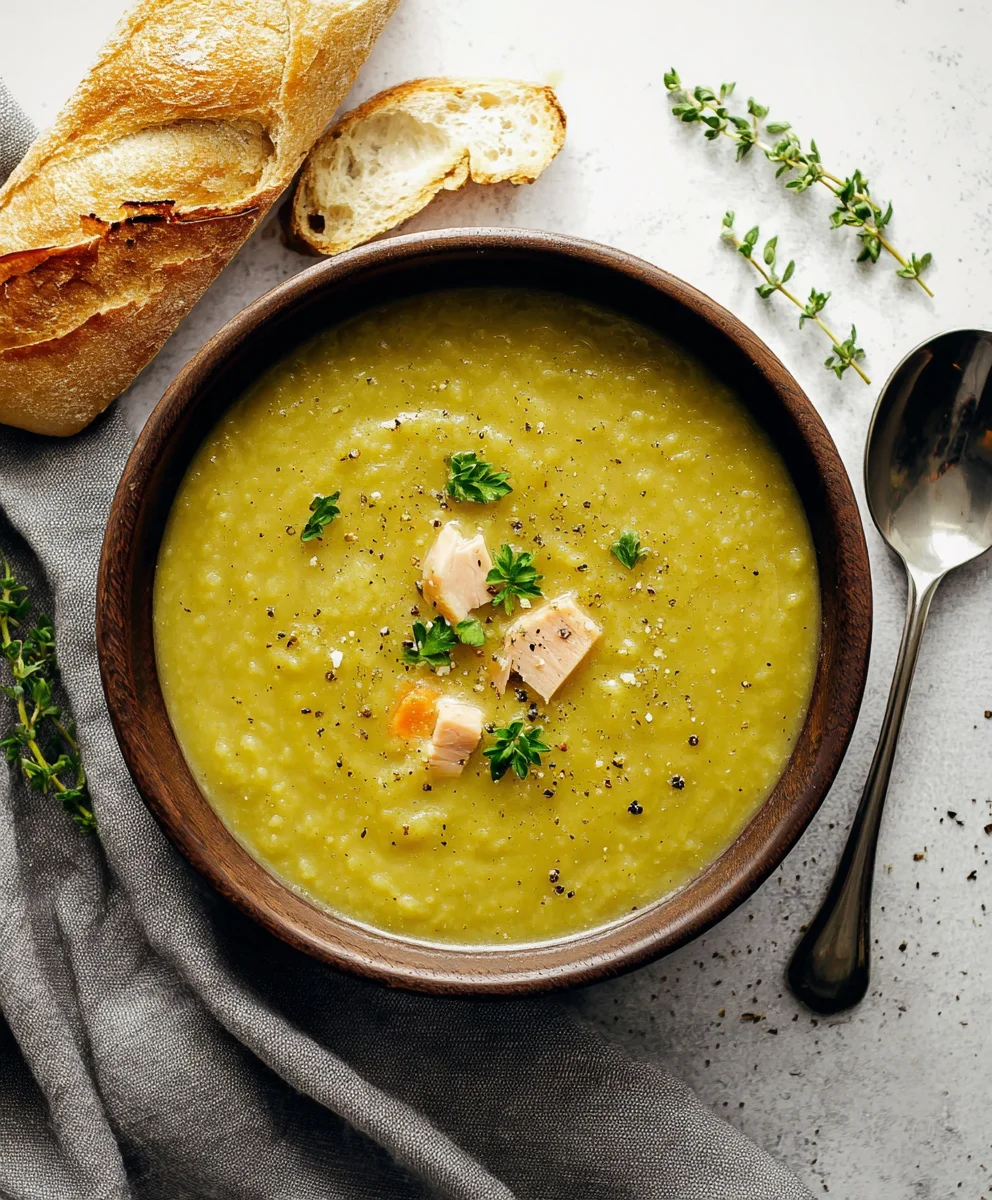 Classic Split Pea Soup - Hearty & Delicious