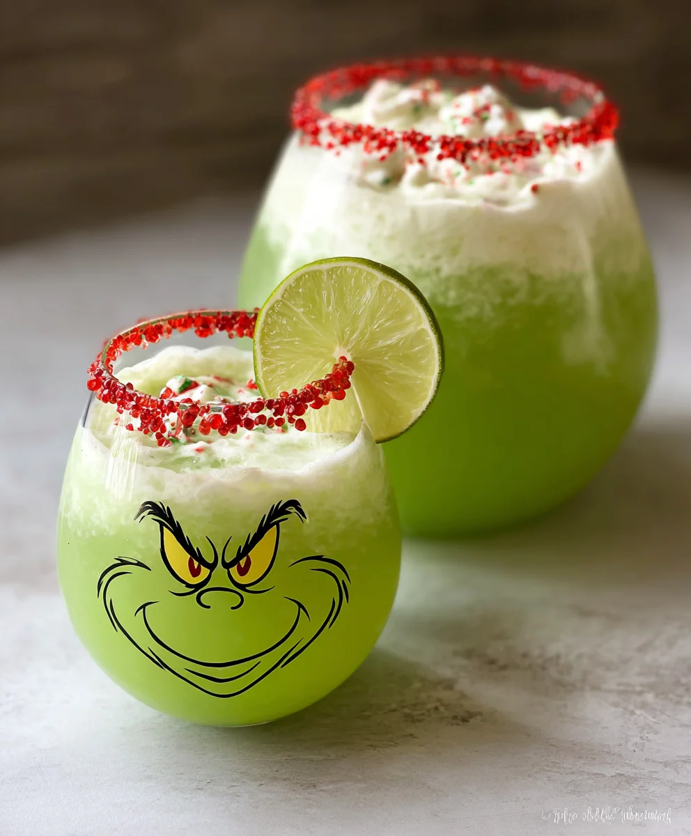 Grinch Punch Recipe - Festive Non-Non-Non-Alcoholic Alternativeic Fun