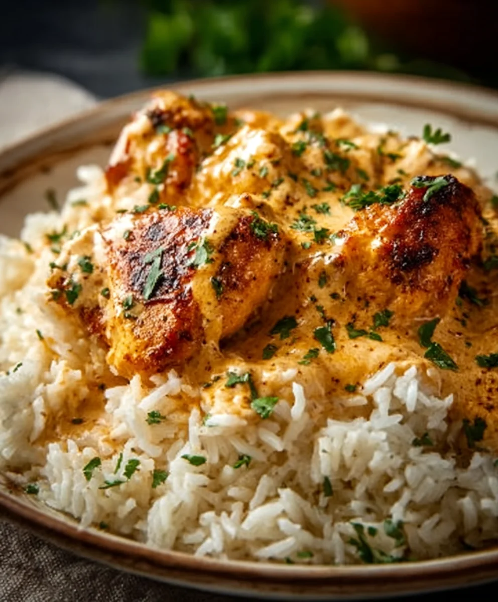 Best Smothered Chicken and Rice-Easy Comfort Food
