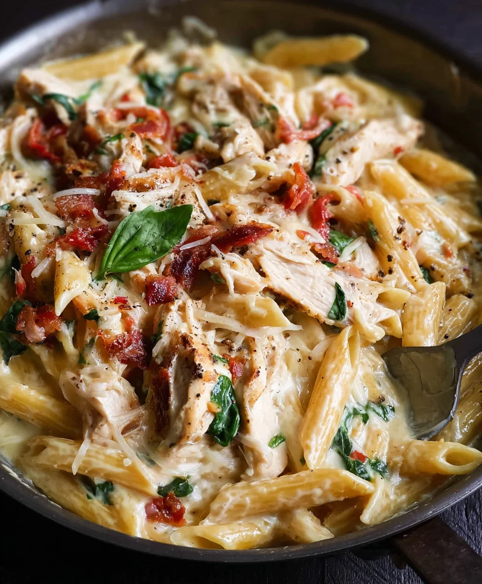 Dreamy Chicken Pasta Recipe - Easy & Delicious