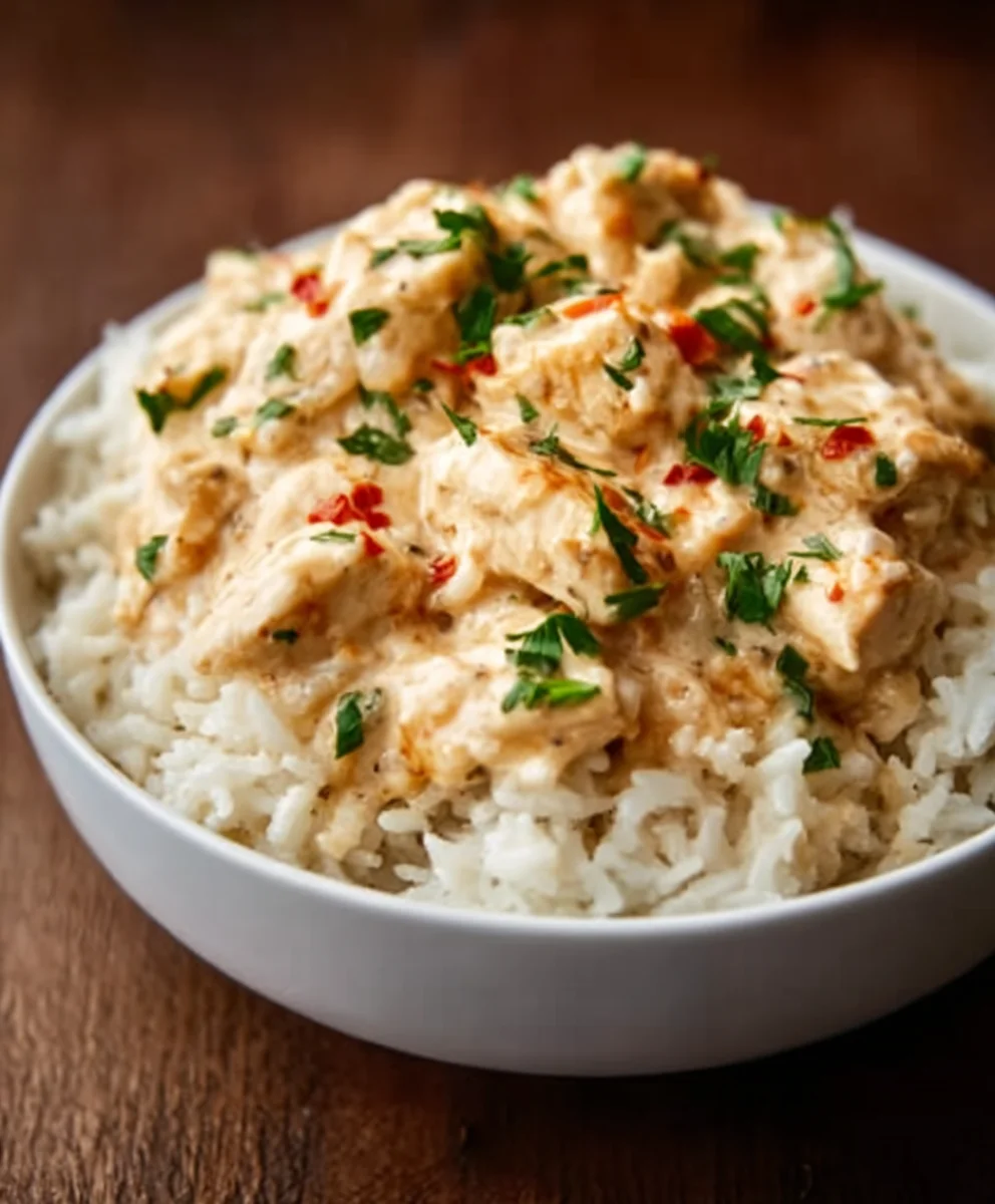 Best Smothered Chicken and Rice-Easy Comfort Food