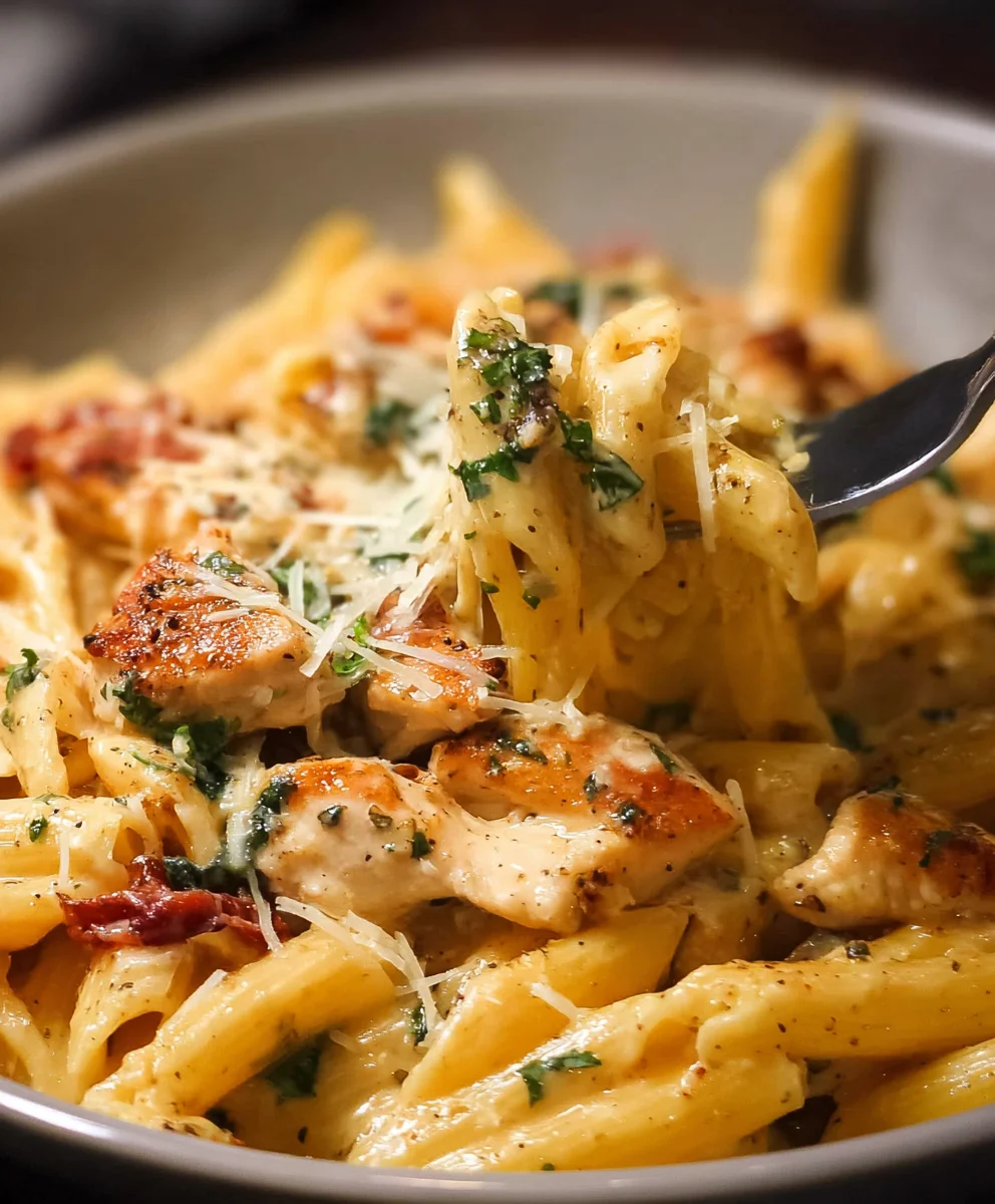 Dreamy Chicken Pasta Recipe - Easy & Delicious