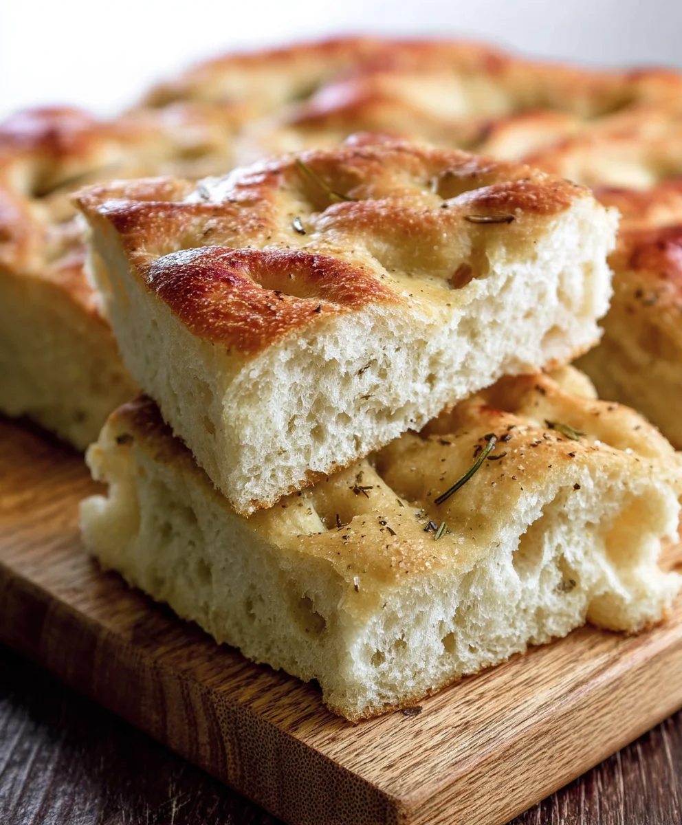 Easy No-Knead Focaccia Bread Recipe
