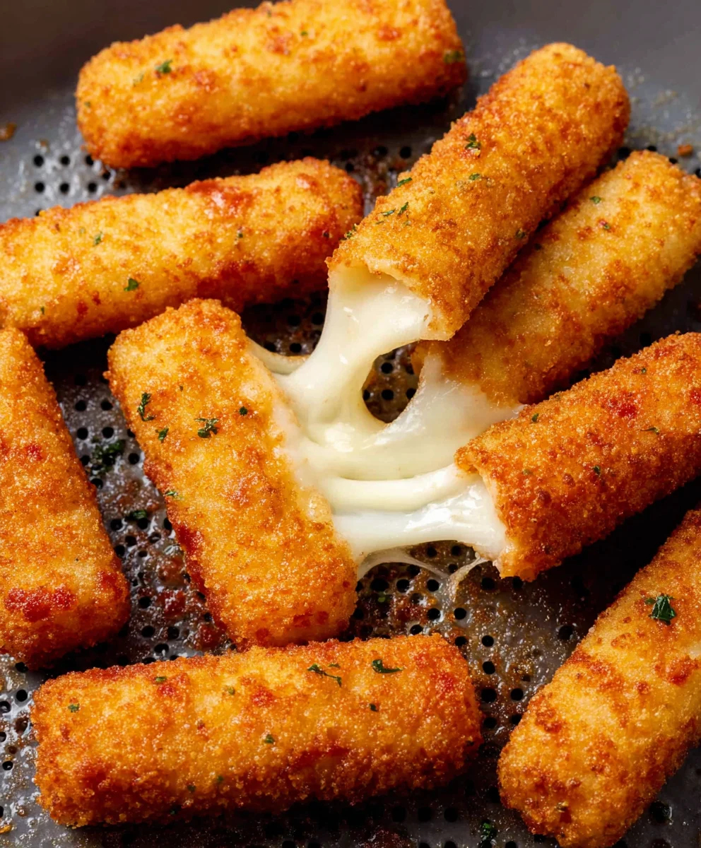 Air Fryer Mozzarella Sticks - Crispy & Easy Recipe