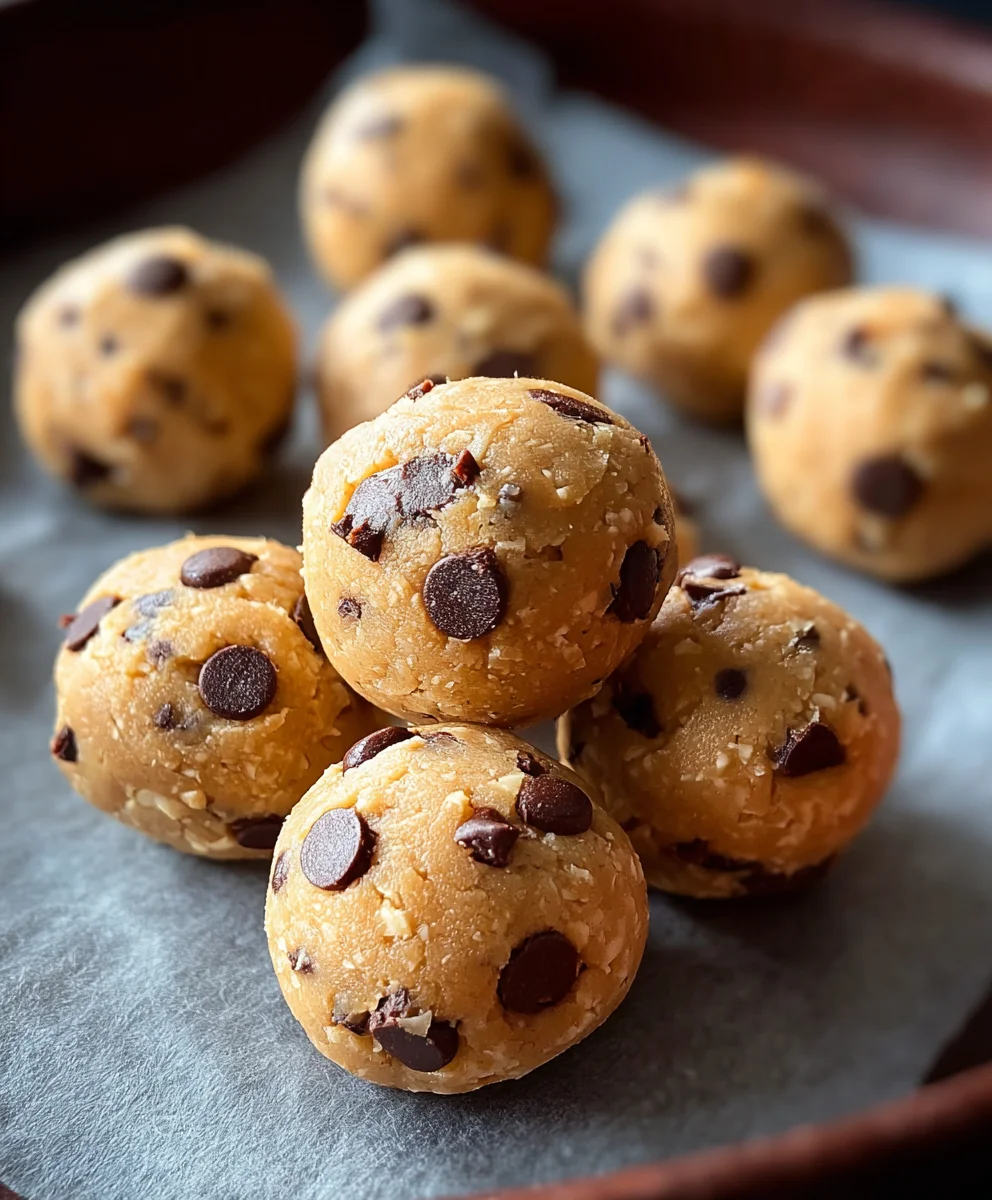 No-Bake Chickpea Cookie Bites-Easy Delicious Treats