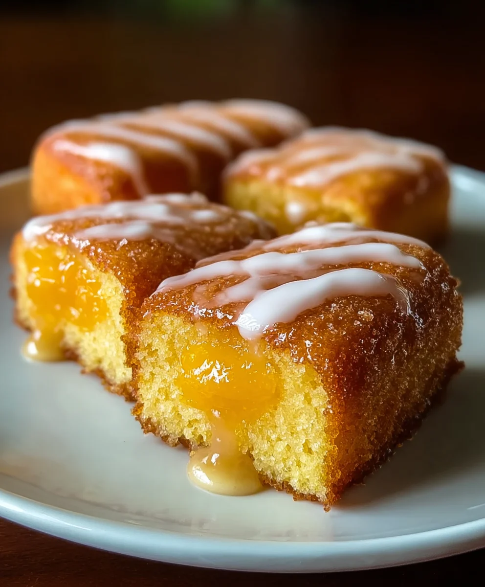 Peach Pound Twinkies-Sweet Summer Dessert